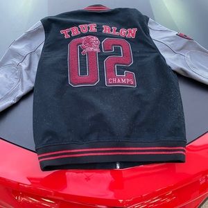 True Religion Letterman Jacket